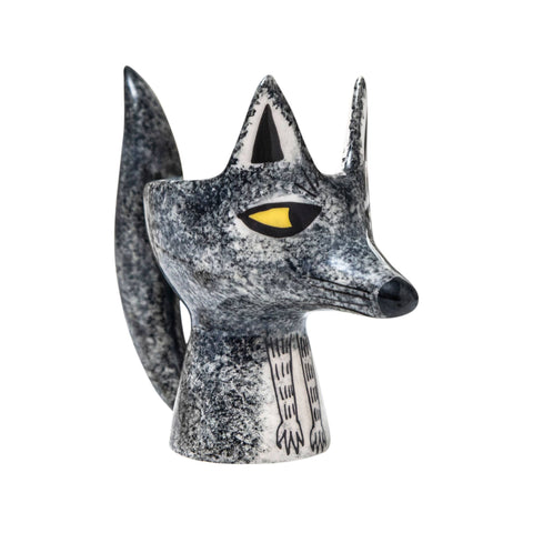 Wolf Ceramic Egg Cup