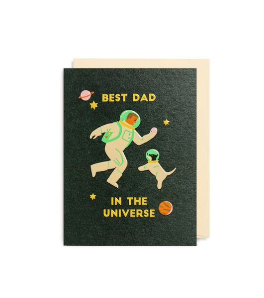 Fathers Day Card Universe