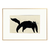Black Cat Print A3