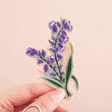 Patch Iron On Embroidered Bluebell