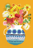Card Festival Flowers