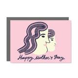 Mothers Day Card Faces
