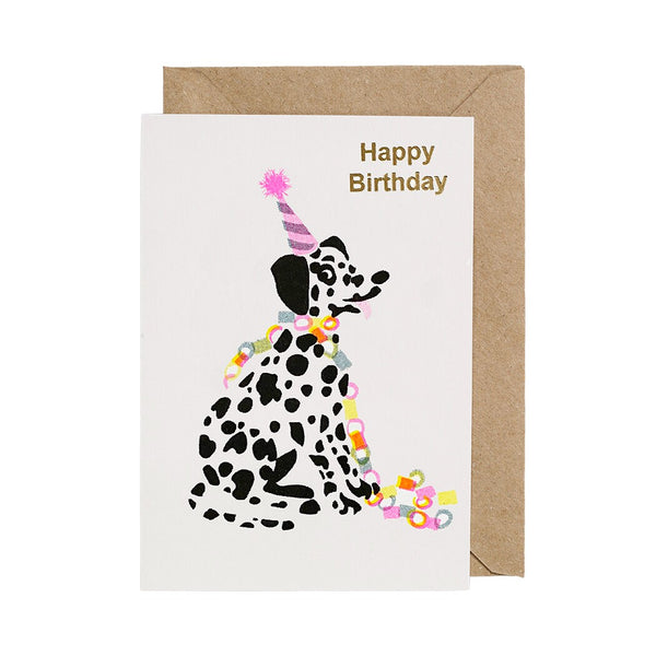 Happy Birthday Card Dalmatian