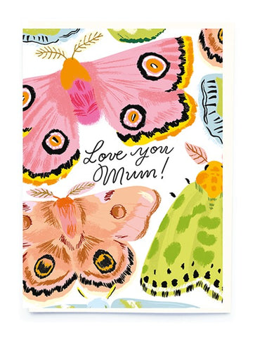 Mothers Day Card Butterflies