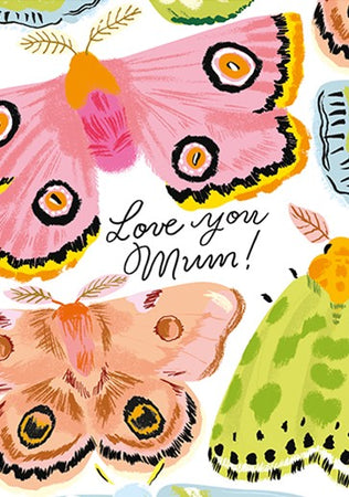 Mothers Day Card Butterflies