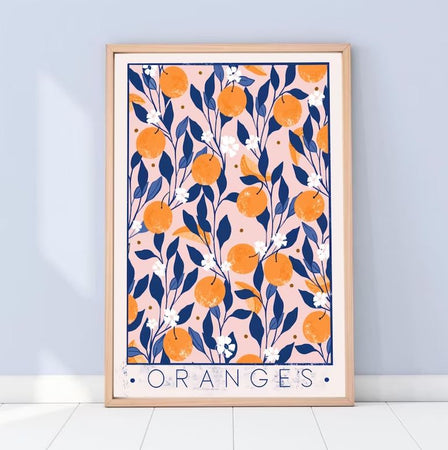 Oranges A4 Print