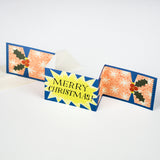 Christmas Card Fold Out Cracker Starburst