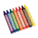 Set of 8 Large Colourful Crayons