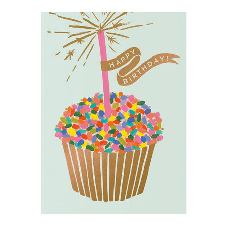 Birthday Card Cupcake