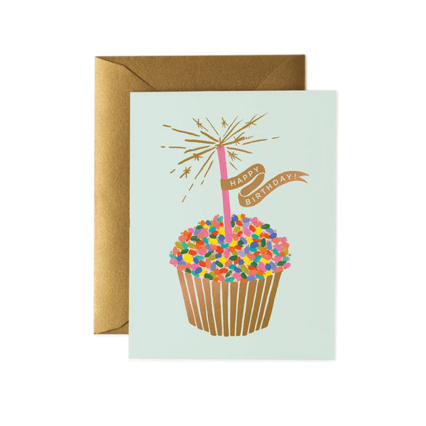 Birthday Card Cupcake