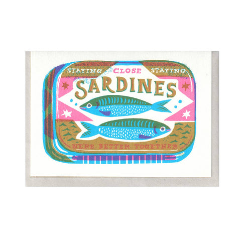 Greetings Card Sardines