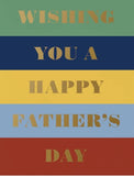 Fathers Day Card Colour Block