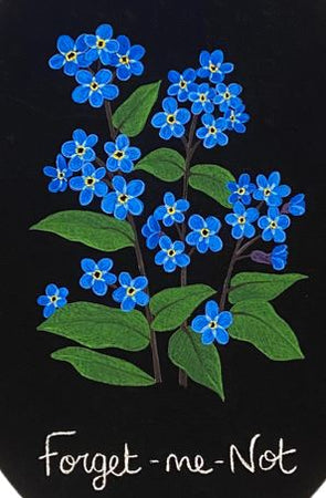 Forget Me Not Print A5