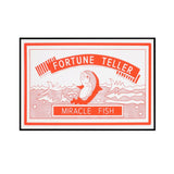 A4 Fortune Teller Fish Print And Fortune Fish Red