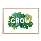 Grow Botanical Print