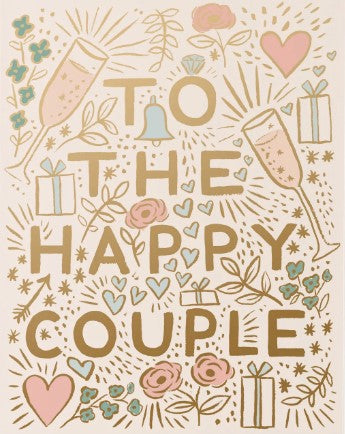 Wedding Card To The Happy Couple