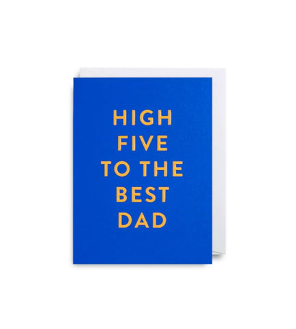 Fathers Day Card High Five