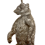 Decoration Pressed Sliver Standing Bear