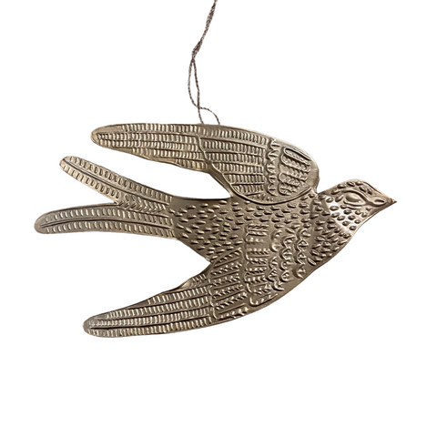 Decoration Pressed Sliver Bird