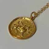 Necklace Star Sign Taurus Gold