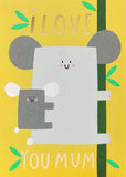 Mothers Day Card Koala