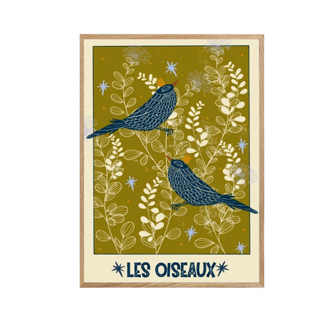 Bird Print A4 Les Osieaux