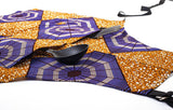 Apron African Wax Fabric Print Bunmi