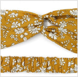 Twist Hairband Liberty Print Caple Mustard