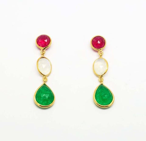 Earrings Aria Gemstone Earrings