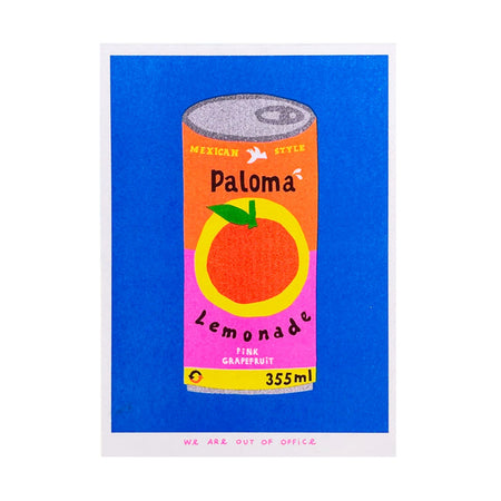 Print Risograph Paloma Lemonade