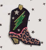 Patch Iron On Cowboy Boot