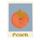 Peach A4 Print