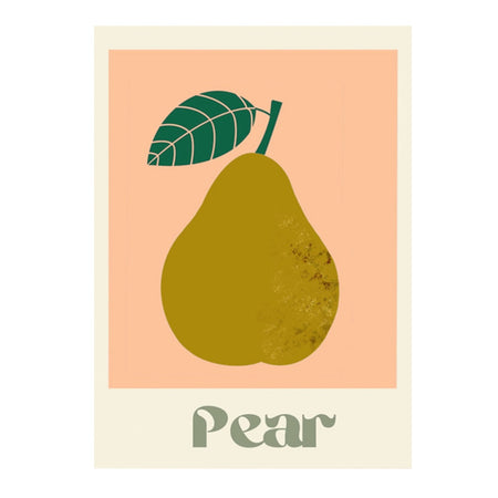 Pear A4 Print