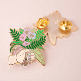 Pin Brooch Flowers