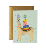 Birthday Card Llama