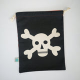 Drawstring Cotton Children's Bag Pirate