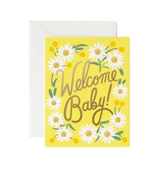 New Baby Card Welcome Baby