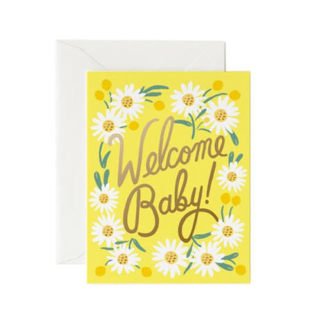 New Baby Card Welcome Baby