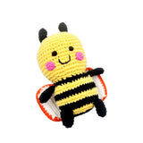 Rattle Organic Cotton Bumble Bee