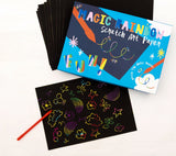 Art Kit Rainbow Scratch Box Set