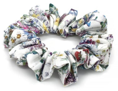 Small Hair Scrunchie Liberty Print Wild Flower