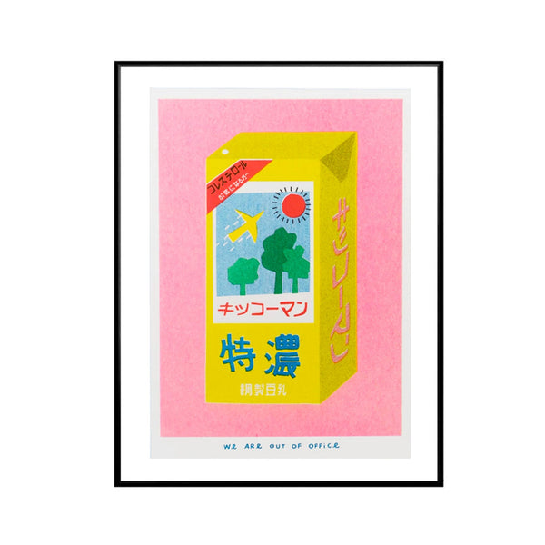 Print Risograph Japanese Soy Milk