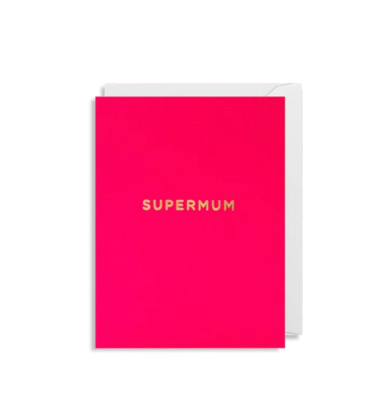 Mothers Day Card Supermum