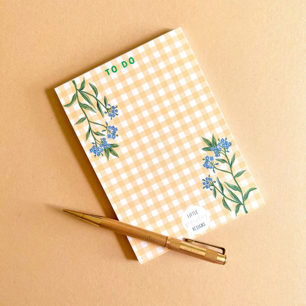 Notepad Gingham