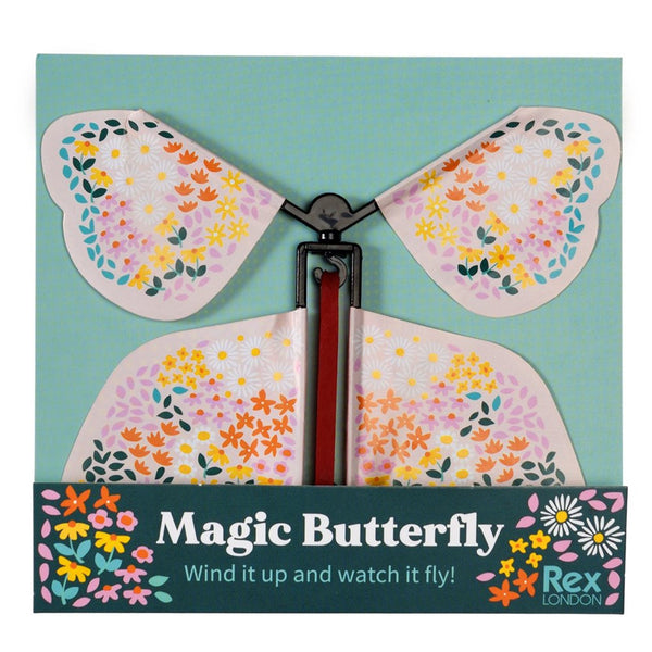 Magic Butterfly Wind Up And Fly Pink