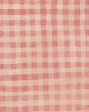 Pink Gingham Happy Birthday To You Greetings Card