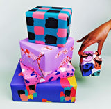 Gift Wrap Statue Face